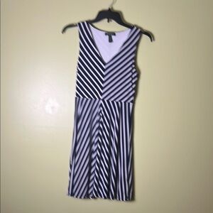 Ralph Lauren Black and White Sheath Midi Dress